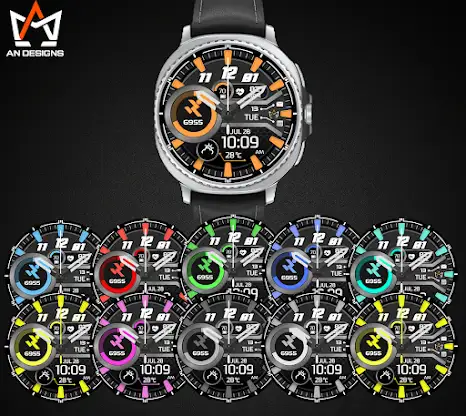 AN005-H Hybrid WatchFace screenshot 3