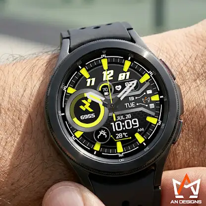 AN005-H Hybrid WatchFace screenshot 2