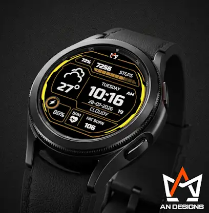 AN008-D Digital WatchFace screenshot 7