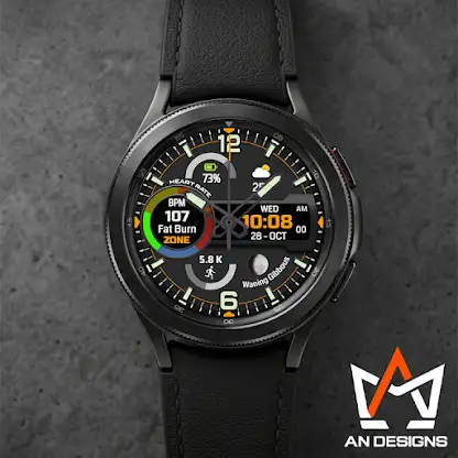 AN014-H Hybrid watchface screenshot 3