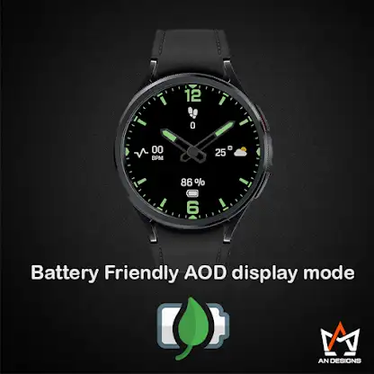 AN014-H Hybrid watchface screenshot 2