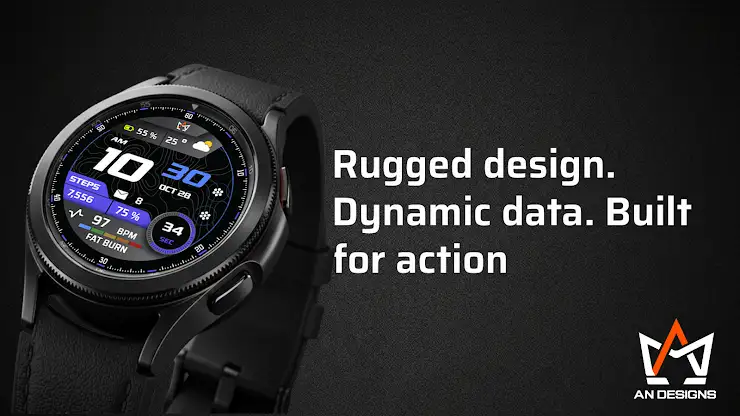 AN015-D Digital Watchface screenshot 4