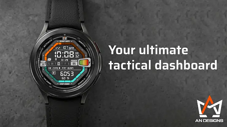 AN016-D Digital Watchface screenshot 2