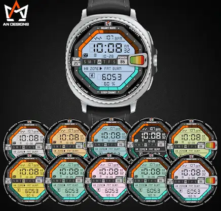 AN016-D Digital Watchface screenshot 3