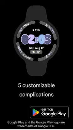 Android 14 Watch Face I screenshot 2