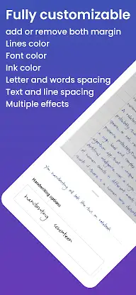 Handwriter: text to assignment screenshot 4
