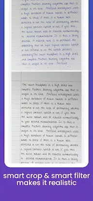 Handwriter: text to assignment screenshot 7