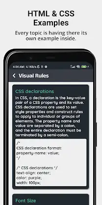 HTML & CSS Cheatsheets screenshot 4