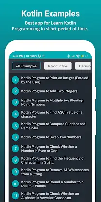 Kotlin Programs screenshot 1