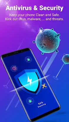 Antivirus& Virus Cleaner, Lock screenshot 1