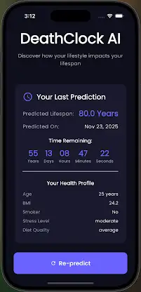 Death Clock AI screenshot 4