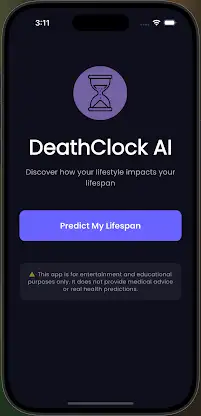 Death Clock AI screenshot 1