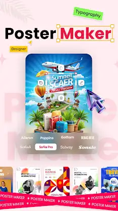 Poster Maker - AI Flyer Design screenshot 1