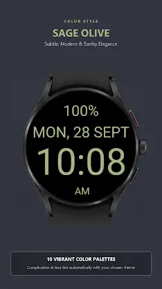 CareStream Minimal Watch Face screenshot 6