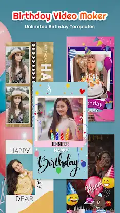 Birthday Video Maker With Song screenshot 1
