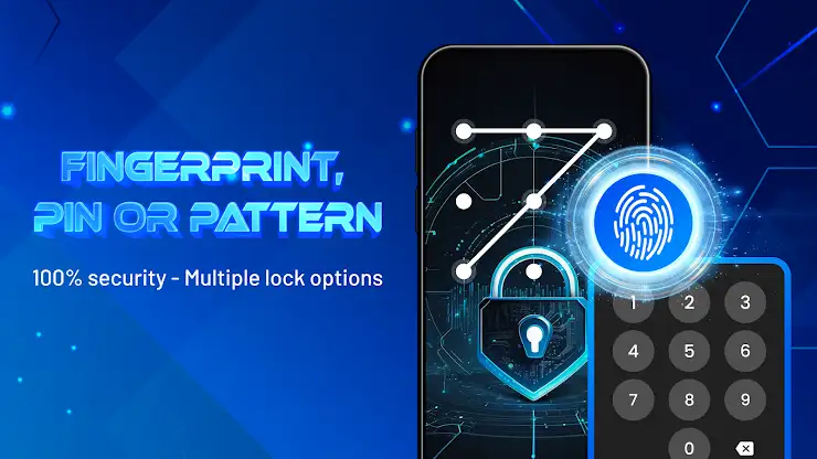 App Lock: Fingerprint or Pin screenshot 3