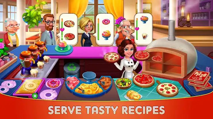 Cooking Cafe: Foodie Rush screenshot 1
