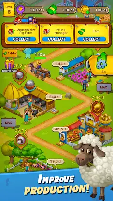 Idle Farmer: Farm Tycoon Games screenshot 5