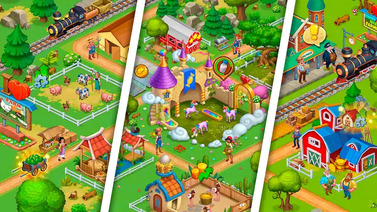 Idle Farmer: Farm Tycoon Games screenshot 2