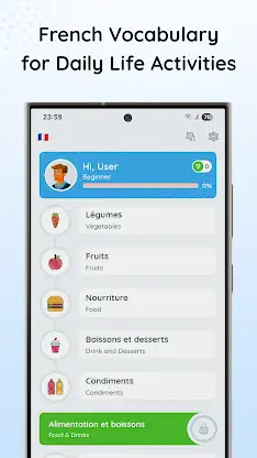 French for beginners - LangUp screenshot 2