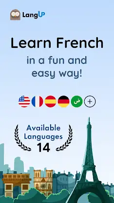 French for beginners - LangUp screenshot 1