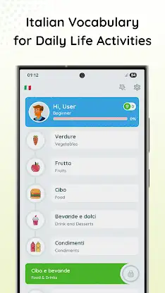 Italian for beginners - LangUp screenshot 2