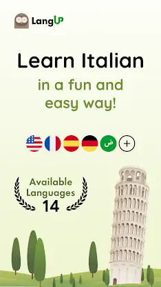 Italian for beginners - LangUp screenshot 1