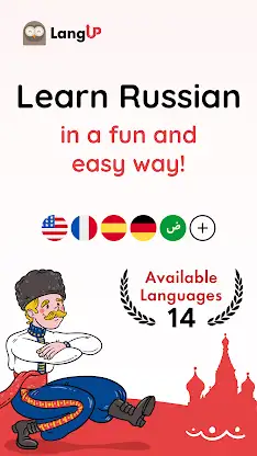 Russian for beginners - LangUp screenshot 1