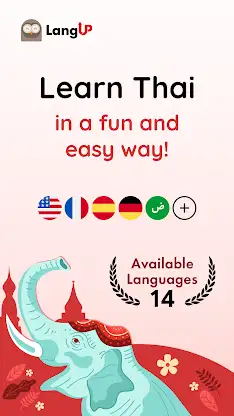 Thai for beginners - LangUp screenshot 1