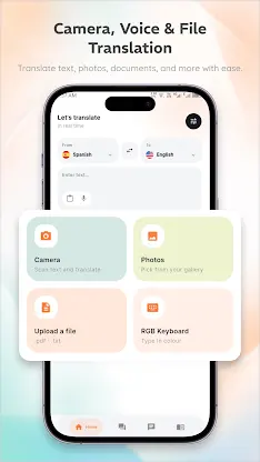 Photo Translator: Voice & Text screenshot 1