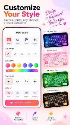 LED Keyboard Neon Themes screenshot 3