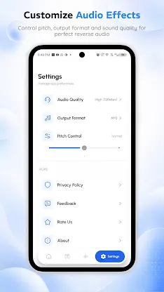 Reverse Audio: Reverse Singing screenshot 8