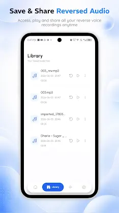 Reverse Audio: Reverse Singing screenshot 3