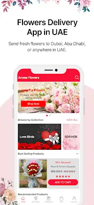 Aroma Flowers UAE screenshot 1