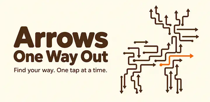 Arrows: One Way Out - Puzzle — Android game banner