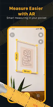 AR Ruler: Tape Measure Camera screenshot 1