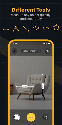 AR Ruler: Tape Measure Camera screenshot 2