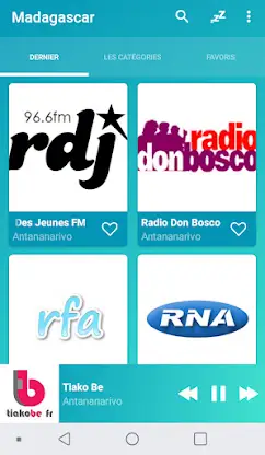 Madagascar radios online screenshot 1