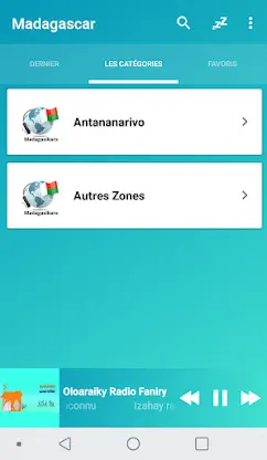Madagascar radios online screenshot 2