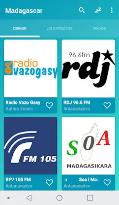 Madagascar radios online screenshot 7