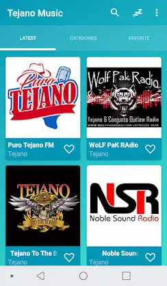 Tejano music radios online screenshot 3