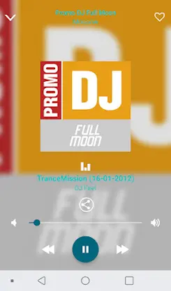 Trance music radios online screenshot 2