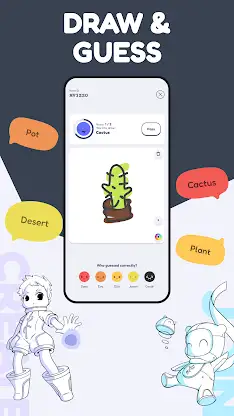 drawverse: draw & guess game screenshot 1