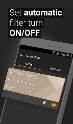 Night Shift: Blue light filter screenshot 4