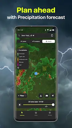Lightning Tracker My Radar Map screenshot 4