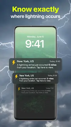 Lightning Tracker My Radar Map screenshot 2