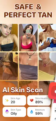 Sun Rayz Tanning Planner App screenshot 1