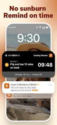 Sun Rayz Tanning Planner App screenshot 5