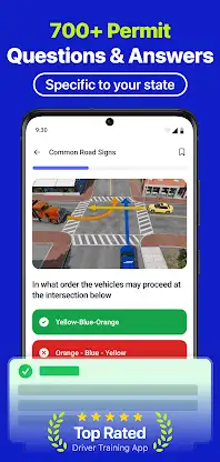DMV Permit Practice Test 2026 screenshot 2
