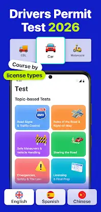 DMV Permit Practice Test 2026 screenshot 1